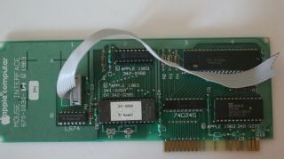 Vintage Apple Computer Mouse Interface Card For The Apple Ii / Pn 670 - 0030 - Ex
