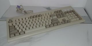 Vintage Dell Quietkey Mechanical Ps/2 Keyboard Rt7d5jtw