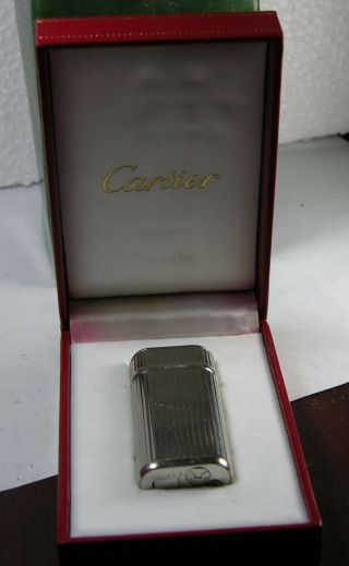 Cartier Silver Lighter