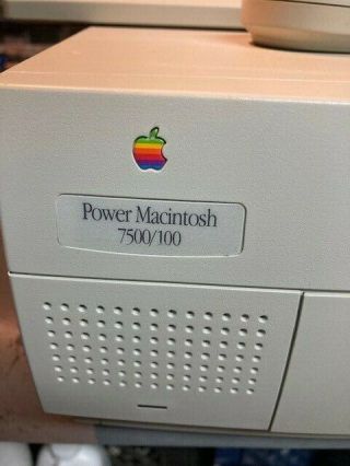 Apple Power Macintosh 7500/100 Desktop 100mhz 24MB RAM 1.  2GB hard drive M3979 2