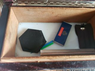Vintage Rare Alfred Dunhill Cigar Humidor - comes w/cigar cutter,  more 3