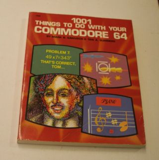 Very Rare Book On Things To Do With Your Commodore 64