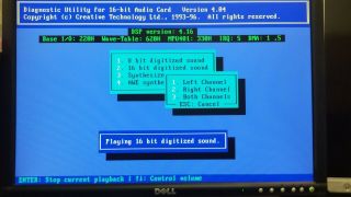 SOUND BLASTER AWE 64 CT4500 VINTAGE ISA DOS Retro GAMING CARD F32 3
