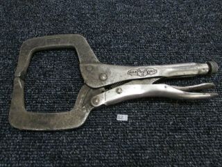 Vintage Peterson - Dewitt Mfg.  - Vise - Grip - Locking Welding C - Clamp Pliers No.  11r - Usa