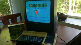 Vintage 1982 Mattel Aquarius Home Computer System