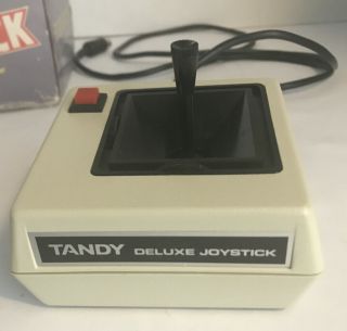 Vintage Tandy 1000 Color Computer Radio Shack Deluxe Joystick 26 - 3012B 3