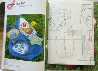 VTG JANOME HOME MEMORY CRAFT 6000 DESIGN BOOK WITH UNCUT PATTERNS, 3