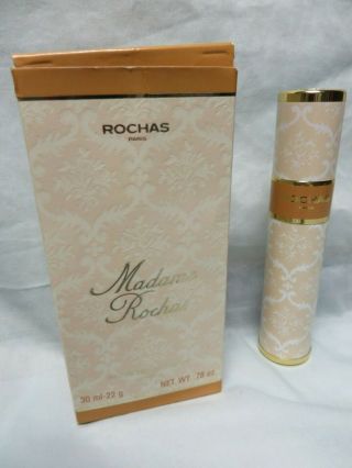 Vintage Madame Rochas Paris Eau De Parfum Intense,  Atomiseur.  78 Oz,  Cologne Box