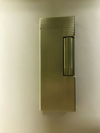 Dunhill Sterling Silver Jubilee Rollagas Lighter 2