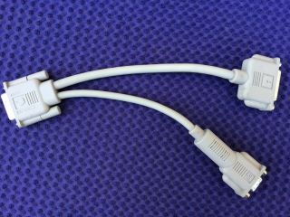 Vintage Apple / Macintosh 590 - 0703 - A Split Cable For Iie Card