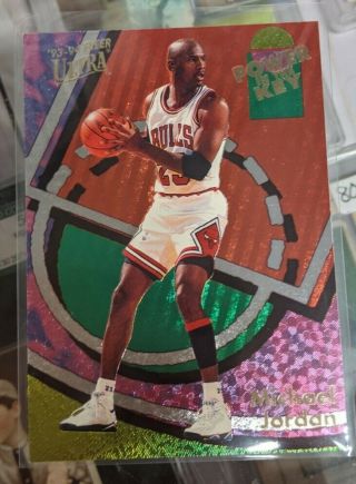 Michael Jordan - 2/9 - 1993 - 94 Power In The Key - Fleer Ultra - Psa 10?