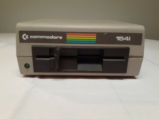 Commodore 1541 Vintage Single 5.  25 " Floppy Disk Drive -