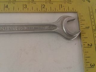 Vintage Mercedes Open Ended Wrench HEYCO 19x17 DIN 895 West Germany 3
