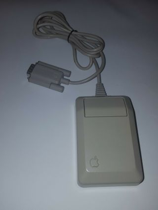 Vintage Mouse For Apple Ii Lle Iic Macintosh Mac Plus A2m4015,
