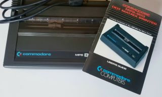 Commodore Mps803 Dot Matrix Printer Powers Up,  Head Moves &