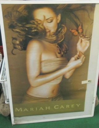 Mariah Carey Poster 1997 Rare Vintage Collectible Oop