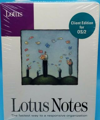 Lotus Notes 3.  0 Client Edition For Os/2 On 3.  5 " Disks