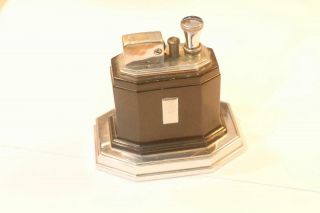 Vintage Art Deco Ronson Touch - Tip Table Lighter In C.  1930 