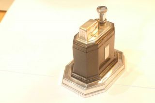 Vintage Art Deco Ronson Touch - Tip Table lighter in c.  1930 ' s 2