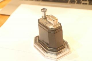 Vintage Art Deco Ronson Touch - Tip Table lighter in c.  1930 ' s 3