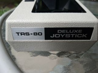 Vintage TRS - 80 Tandy Deluxe Joystick 26 - 3012A Radio Shack Great 2