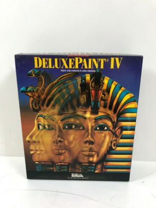 Deluxe Paint Iv V4.  1 ©1991 Ea Electronic Arts For Commodore Amiga
