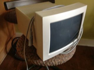 Vtg 1992 Apple Macintosh 12 " Rgb Color Monitor Display M1299 Power Only