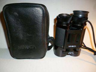 Minolta Pocket Binoculars 8x30 7.  0degree Vintage Minolta Pocket Binoculars Japan