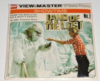 Land Of The Lost Gaf Viewmaster Set Vintage Nbc Tv Sid & Marty Krofft H1