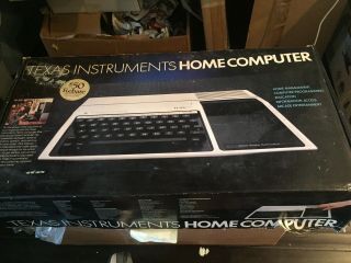 Texas Instruments Ti - 99/4a Phc 004a Home Computer W/ Out Power Supply
