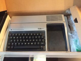 Texas Instruments TI - 99/4A PHC 004A Home Computer w/ Out Power Supply 2