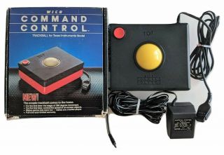 Wico Command Control Arcade Trackball Texas Instruments Ti/99 - 4a 72 - 4560 Vintage