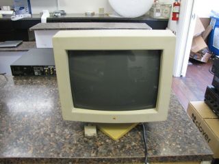 Vintage Apple Macintosh M1787 Color Plus 14 " Display Crt Monitor -