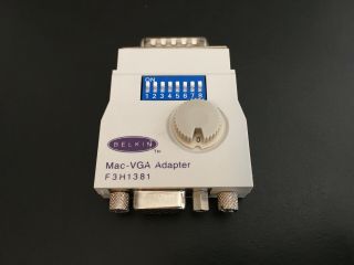 Belkin Mac - Vga Adapter F3h1381 - Mac To Vga Monitor Connector