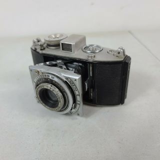 Vintage Agfa Karat Xenar German Folding 35mm Rf Camera Cla Compur