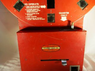 Vintage Dial - A - Smoke Cigarette Vending Machine Triangle Sales Company 3