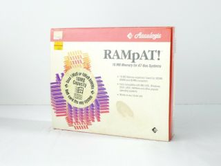 Vintage Rare Acculogic Rampat 1990,  1992 Memory Expansion Board