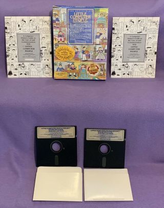 Little Computer People Discovery Kit By Activision For Commodore 64/128 Cib 1986
