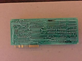 Apple II Computer Serial Card II w Cable & Case Connector 670 - 0020 3