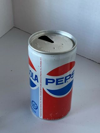 Vintage Pepsi Cola Soda Can Steel Pull Tab Top Soda Pop 1970 