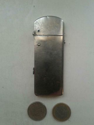 Vintage Early Push Button Automatic Nassau Club Lighter Cigarette Petrol