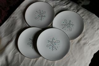 4 Vintage 7 " China Small Plates