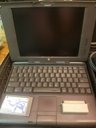 Macintosh Powerbook 5300c With Power Supply,  Scsi Cable,  And Pc Card