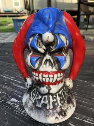 Vintage Graffix Jester Head Water Pipe Base Cond