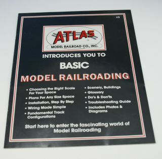 Vintage Atlas Train Model Railroad track starter kit No.  8,  unassembled 3