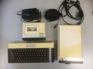 Atari 600xl Computer,  Disk Drive,  Tape Drive Plus Manuals,  Floppies And Tapes