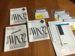 Microsoft Preliminary Win32 Software Development Kit For Windows Nt 5.  25 " Floppy