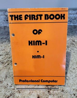 The First Book Of Kim - 1 Professional Computer Kim - I