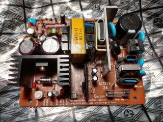 Re - Capped Atari Mega St Ste Stf 1040 110v/us Internal Power Supply Board Psu