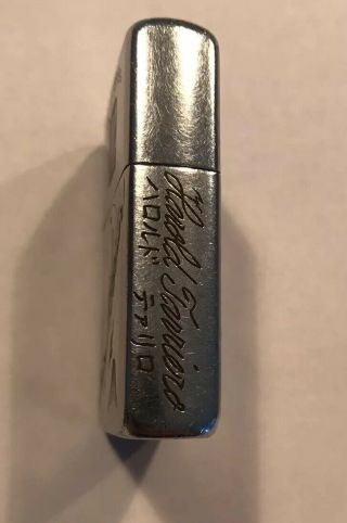 Rare Vintage Korean War Steel Case Military Zippo Lighter Risqué - Piece 2